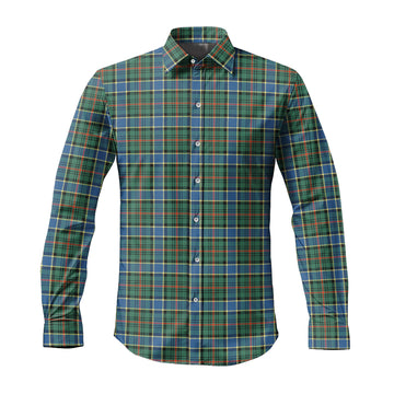 Ogilvie (Ogilvy) Hunting Ancient Tartan Long Sleeve Button Up Shirt