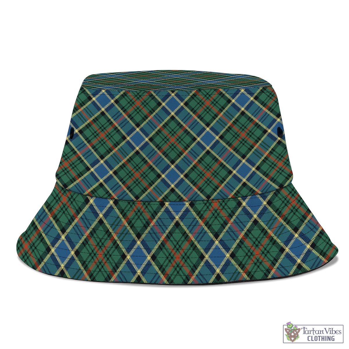 Tartan Vibes Clothing Ogilvie (Ogilvy) Hunting Ancient Tartan Bucket Hat