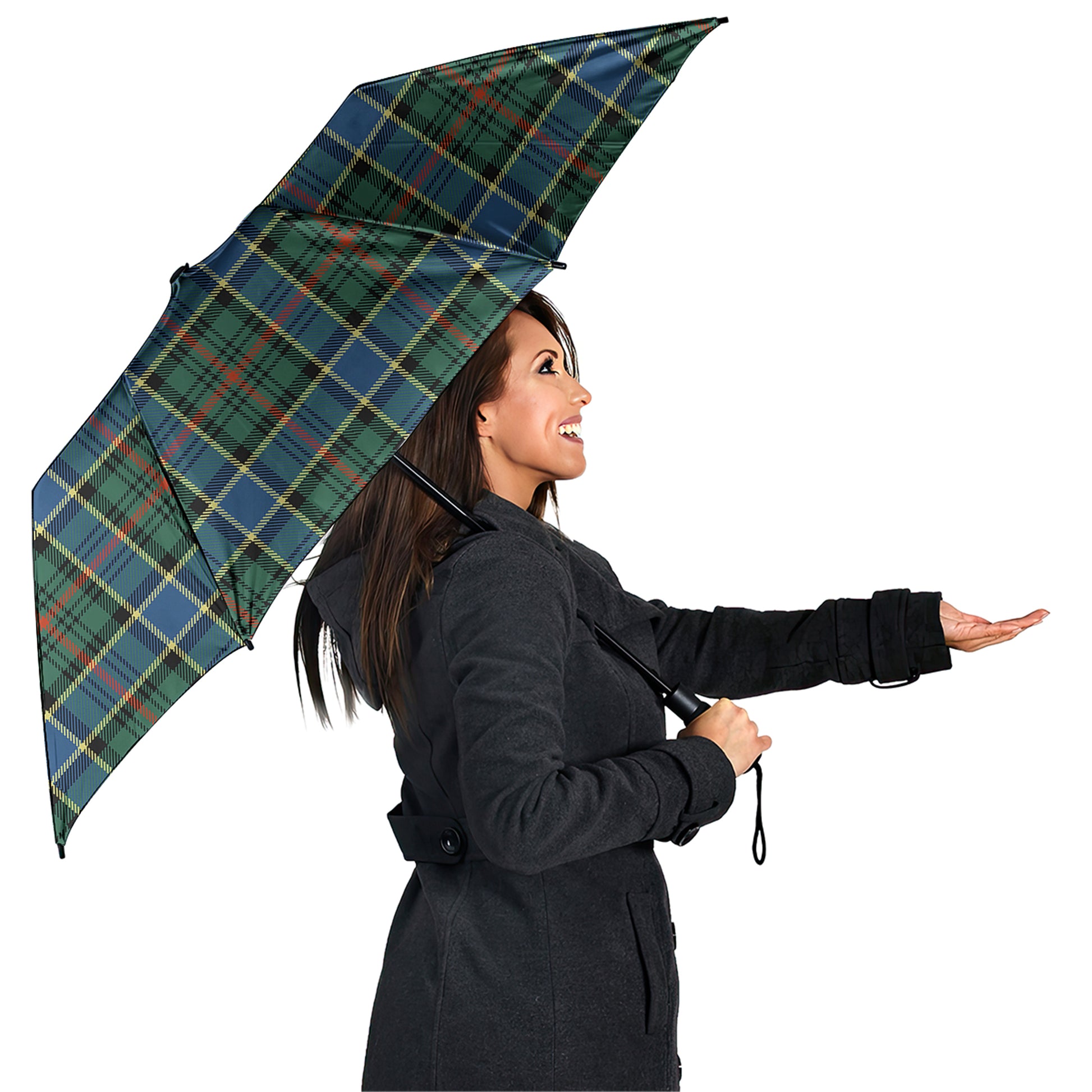 Ogilvie (Ogilvy) Hunting Ancient Tartan Umbrella - Tartanvibesclothing