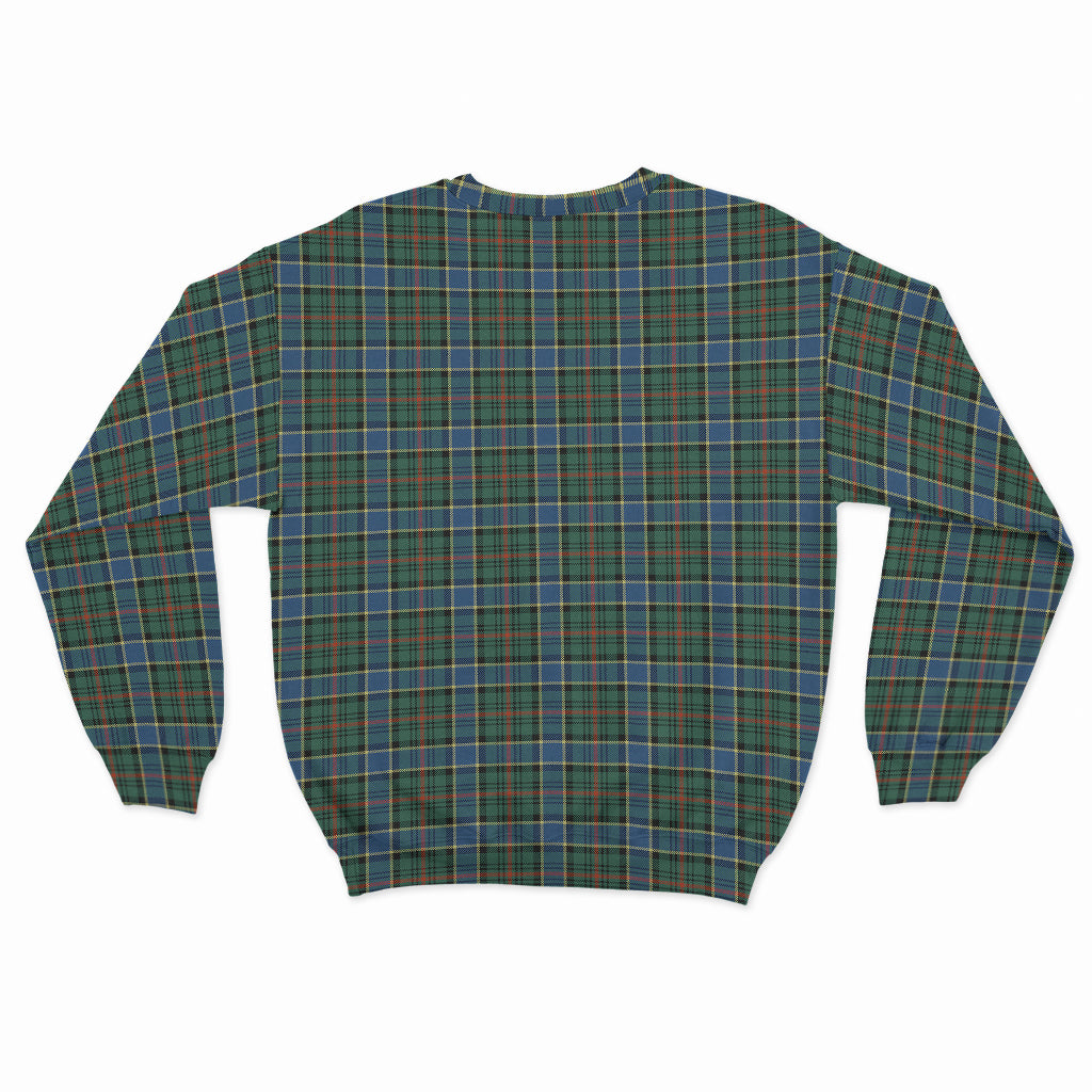 Ogilvie (Ogilvy) Hunting Ancient Tartan Sweatshirt with Family Crest - Tartan Vibes Clothing