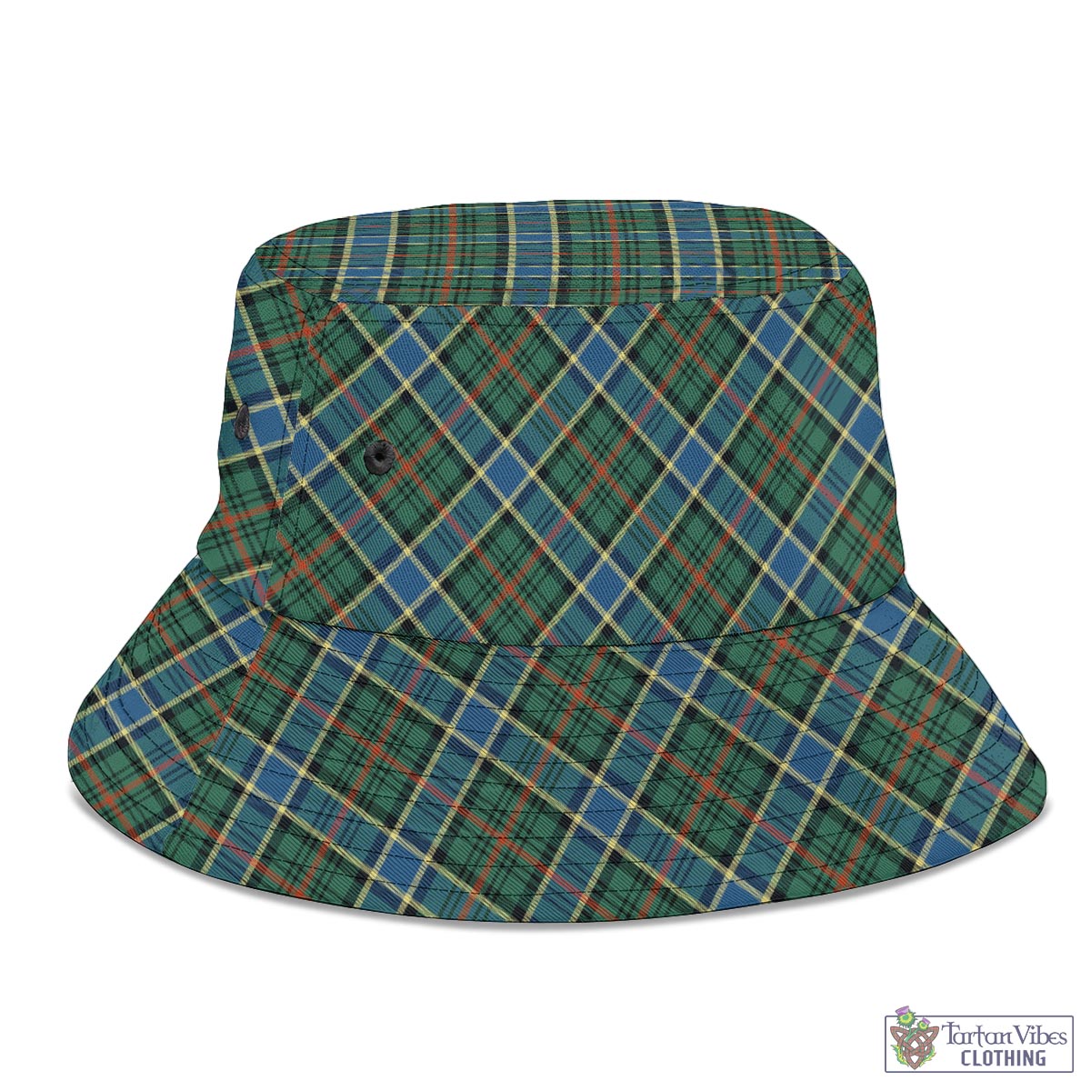 Tartan Vibes Clothing Ogilvie (Ogilvy) Hunting Ancient Tartan Bucket Hat