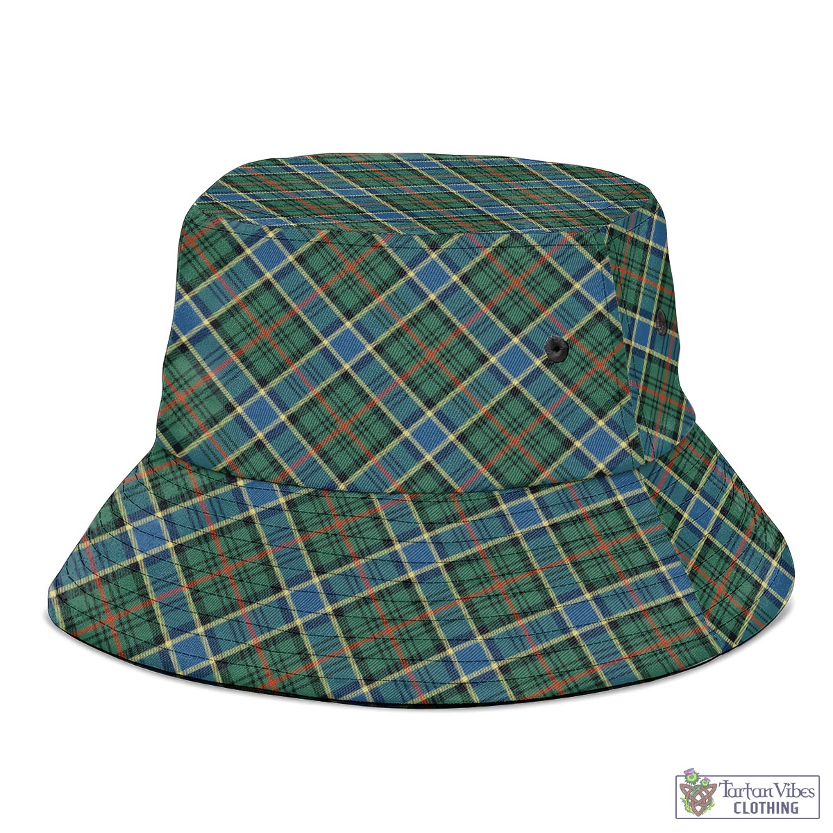 Tartan Vibes Clothing Ogilvie (Ogilvy) Hunting Ancient Tartan Bucket Hat