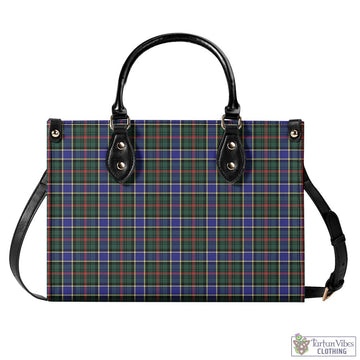 Ogilvie (Ogilvy) Hunting Modern Tartan Luxury Leather Handbags