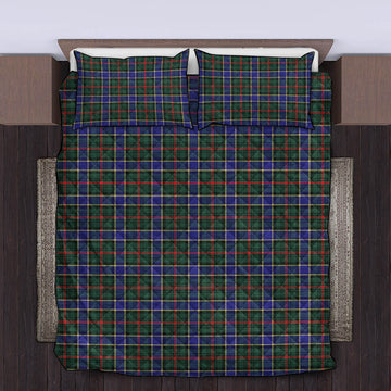 Ogilvie (Ogilvy) Hunting Modern Tartan Quilt Bed Set