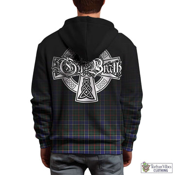 Ogilvie (Ogilvy) Hunting Modern Tartan Hoodie Featuring Alba Gu Brath Family Crest Celtic Inspired