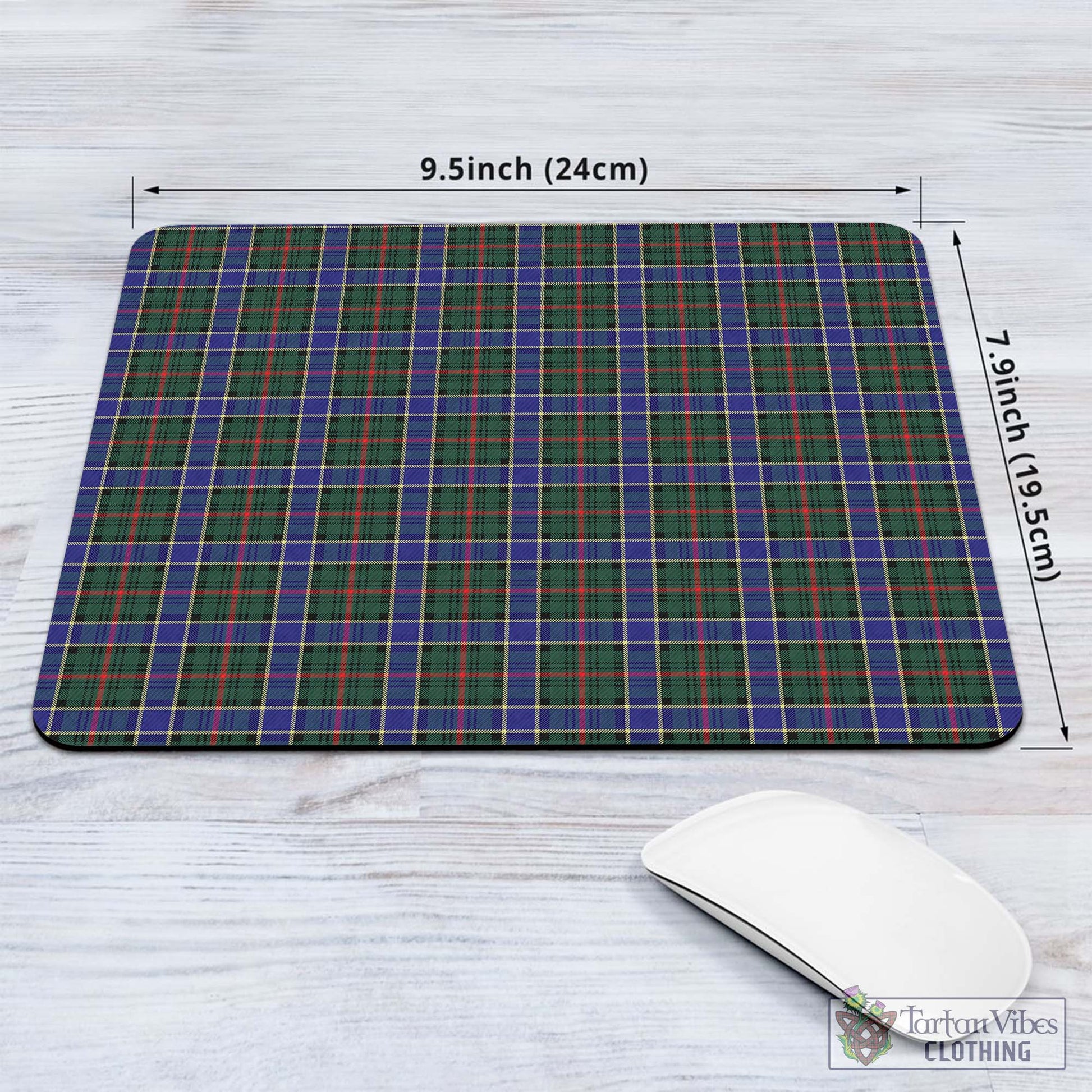 Tartan Vibes Clothing Ogilvie (Ogilvy) Hunting Modern Tartan Mouse Pad