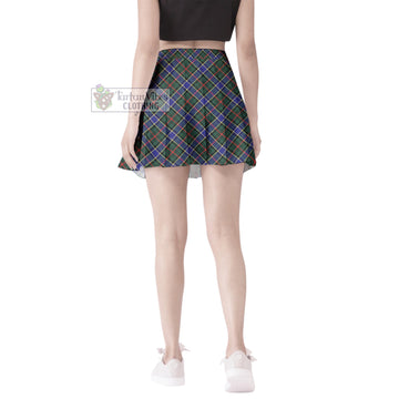 Ogilvie (Ogilvy) Hunting Modern Tartan Women's Plated Mini Skirt