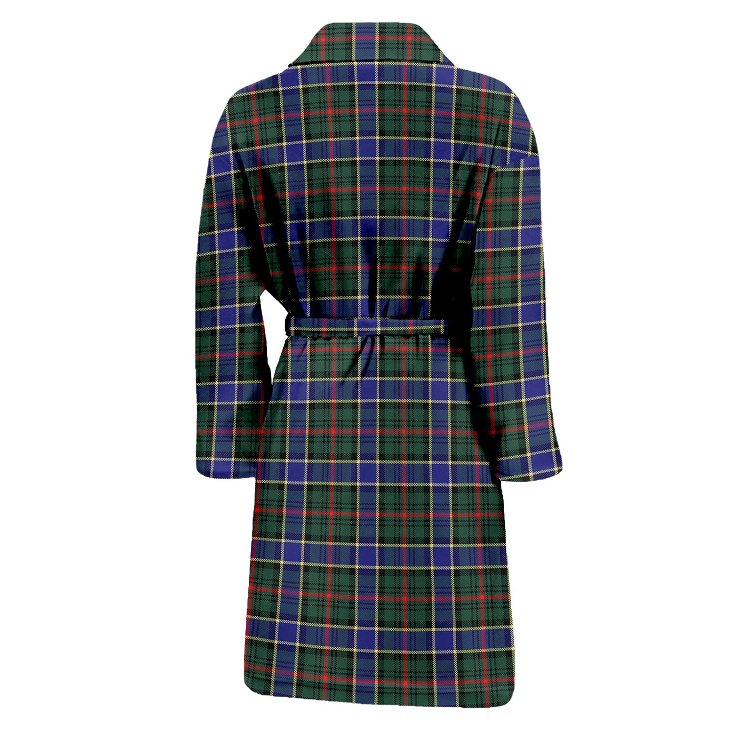 Ogilvie (Ogilvy) Hunting Modern Tartan Bathrobe with Family Crest - Tartan Vibes Clothing