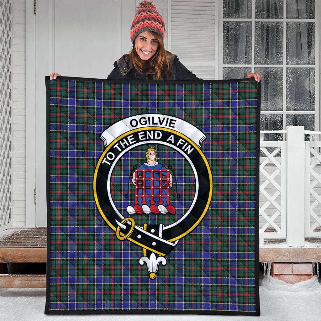 ogilvie-ogilvy-hunting-modern-tartan-quilt-with-family-crest