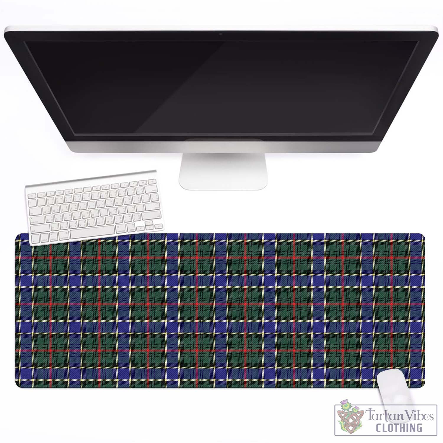 Tartan Vibes Clothing Ogilvie (Ogilvy) Hunting Modern Tartan Mouse Pad