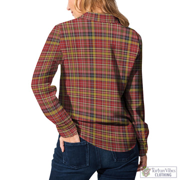 Ogilvie (Ogilvy) of Strathallan Tartan Women's Casual Shirt