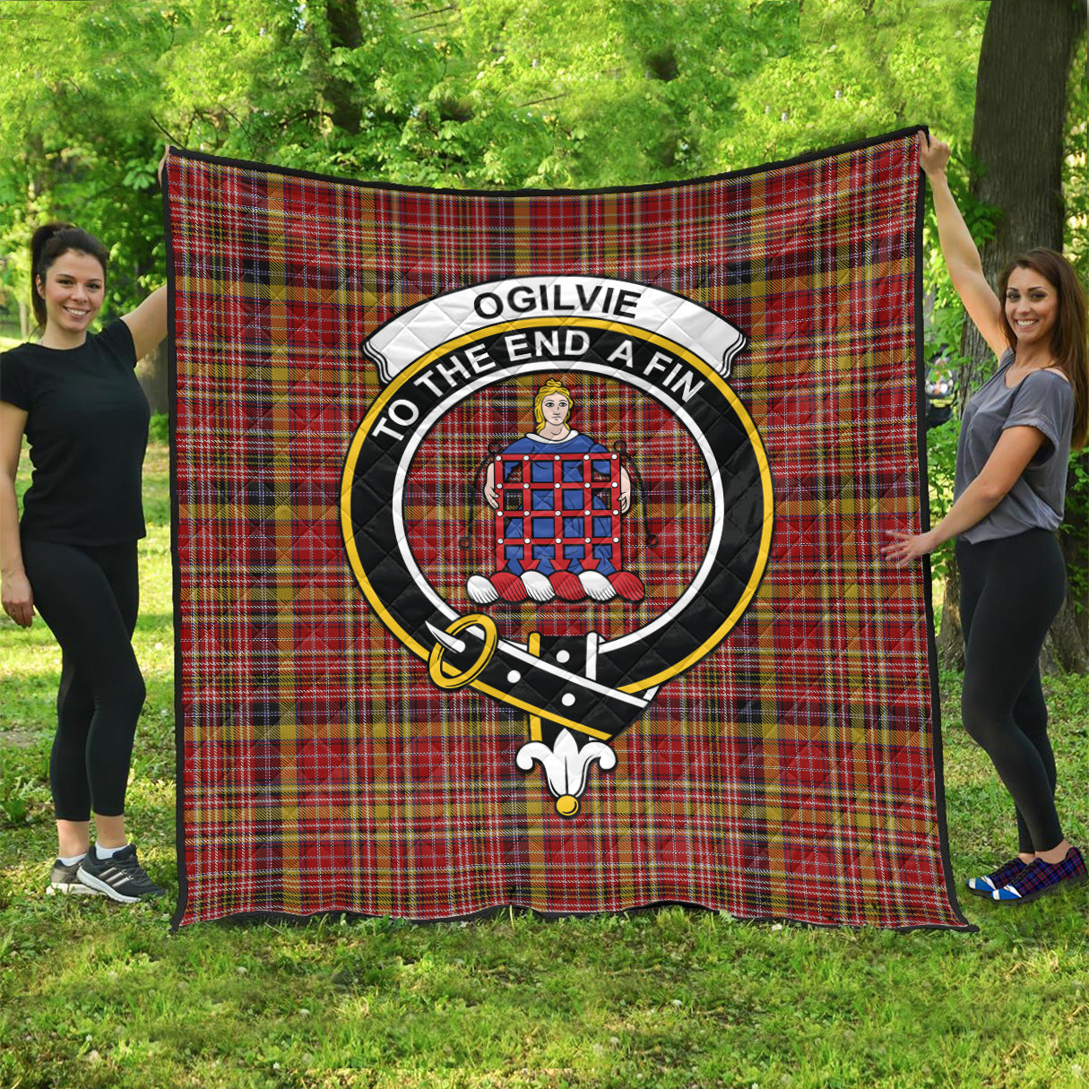 ogilvie-ogilvy-of-strathallan-tartan-quilt-with-family-crest