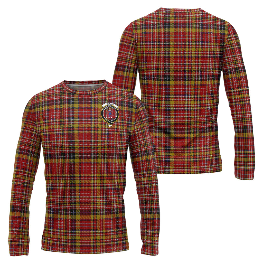 ogilvie-ogilvy-of-strathallan-tartan-long-sleeve-t-shirt-with-family-crest