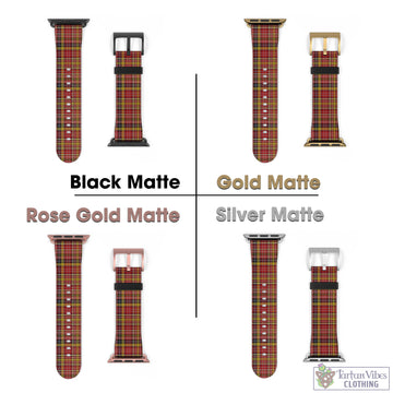 Ogilvie (Ogilvy) of Strathallan Tartan Watch Band