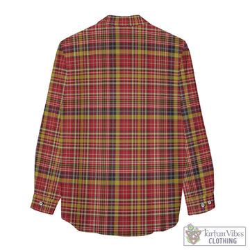 Ogilvie (Ogilvy) of Strathallan Tartan Women's Casual Shirt with Family Crest