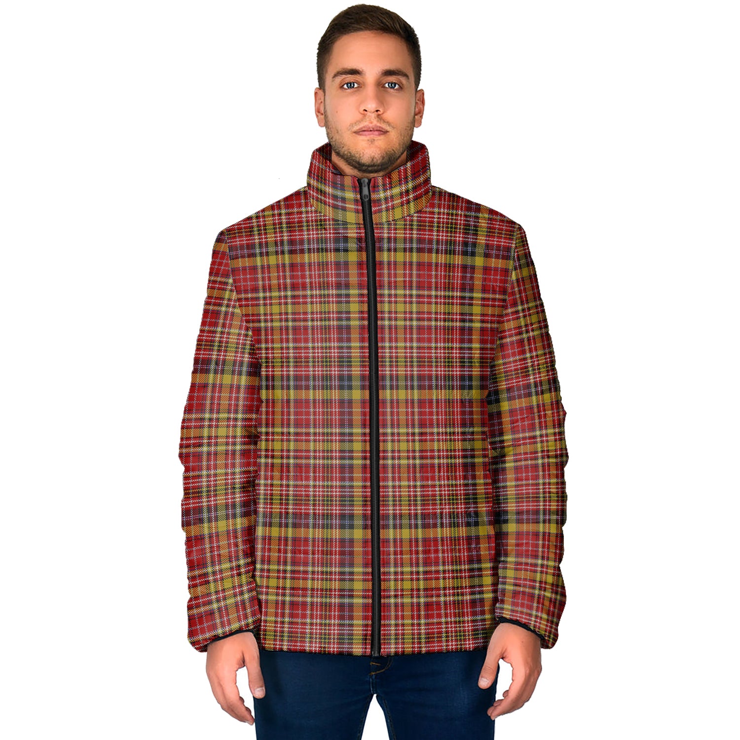 Ogilvie (Ogilvy) of Strathallan Tartan Padded Jacket - Tartan Vibes Clothing