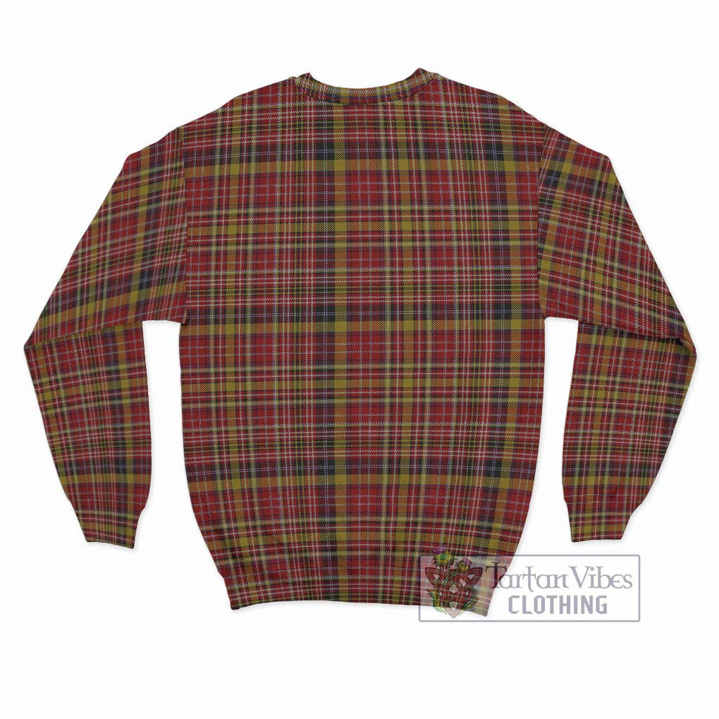 Ogilvie (Ogilvy) of Strathallan Tartan Sweatshirt with Family Crest DNA In Me Style - Tartanvibesclothing Shop