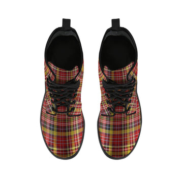 Ogilvie (Ogilvy) of Strathallan Tartan Leather Boots