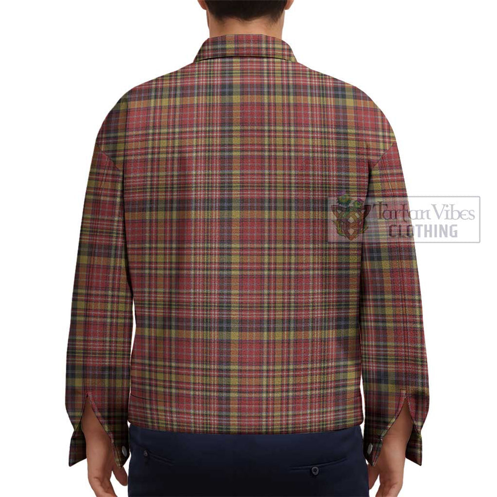 Ogilvie (Ogilvy) of Strathallan Tartan Unisex Lapel Cotton Jacket - Tartan Vibes Clothing