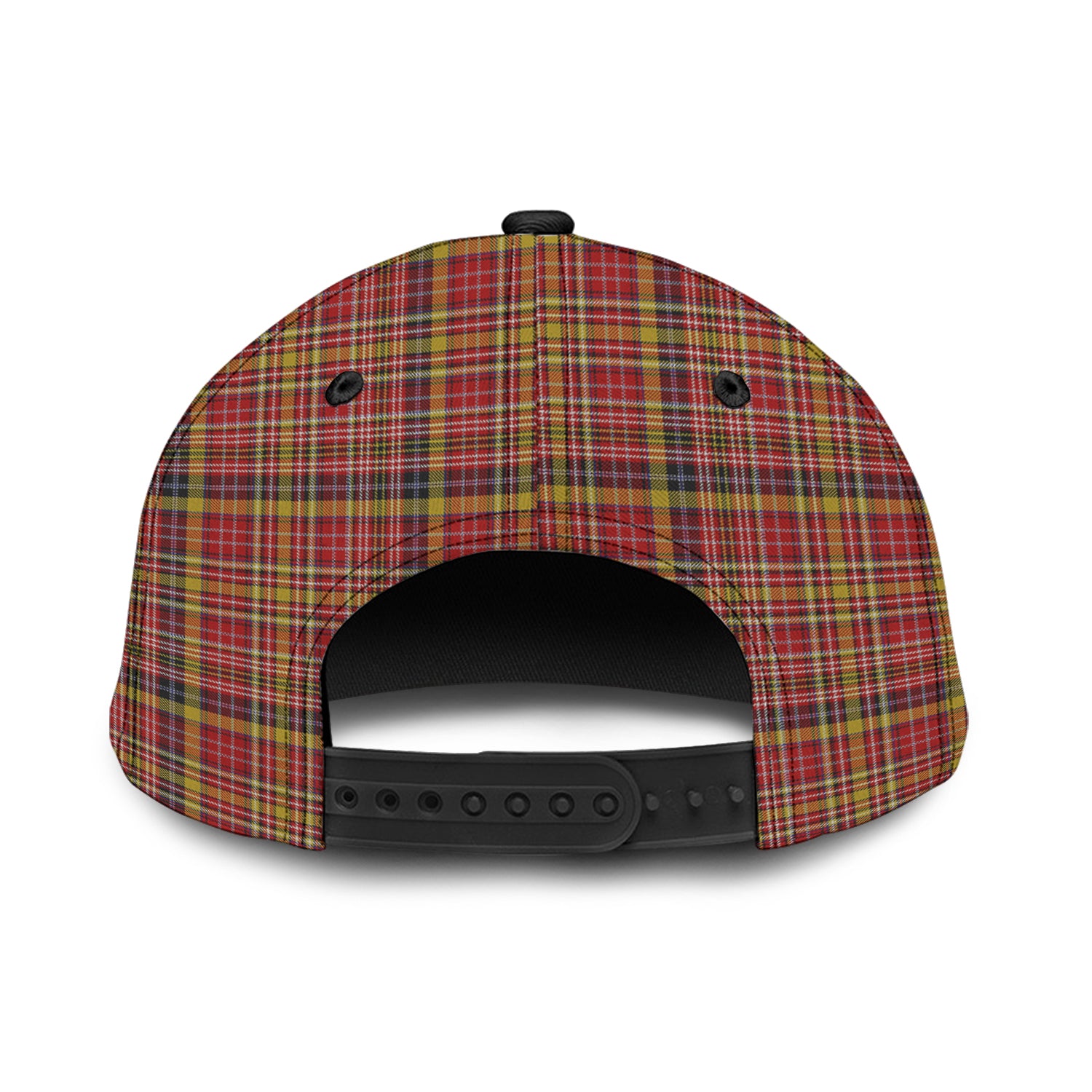 Ogilvie (Ogilvy) of Strathallan Tartan Classic Cap with Family Crest - Tartan Vibes Clothing