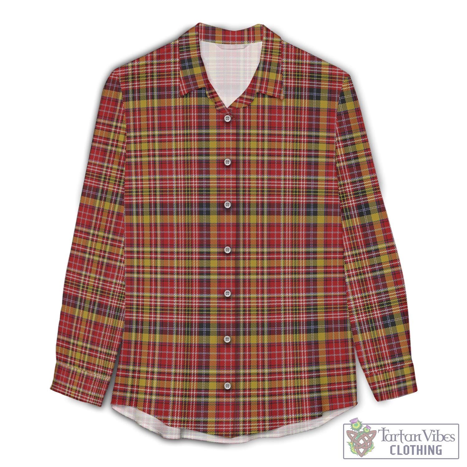 Ogilvie (Ogilvy) of Strathallan Tartan Womens Casual Shirt