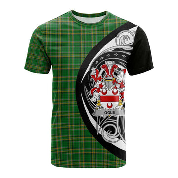 Ogle Irish Clan Cotton T-shirt Celtic Circle Style Kid's Shirt - Tartan Vibes Clothing