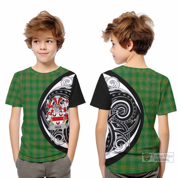 Ogle Irish Clan Kid T-Shirt Celtic Circle Style - Tartan Vibes Clothing