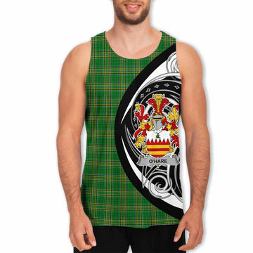 O'Hare Irish Clan Men's Tank Top Celtic Circle Style Men - Tartan Vibes Clothing