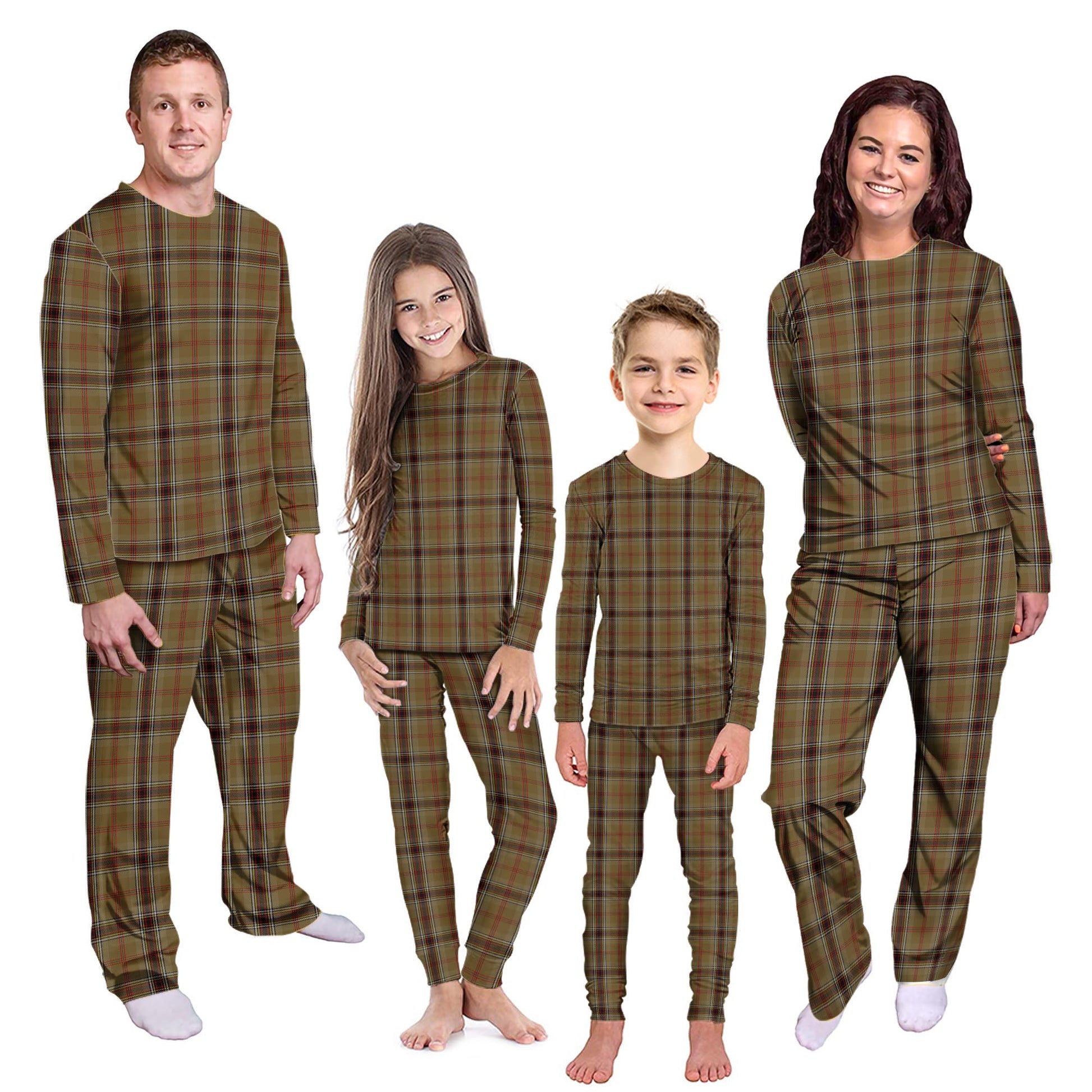 O'Keefe Tartan Pajamas Family Set Kid - Tartan Vibes Clothing