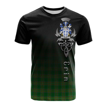 Olde Irish Clan Cotton T-shirt with Coat of Arms Erin Go Bragh Celtic Inspired Kid's Shirt - Tartan Vibes Clothing