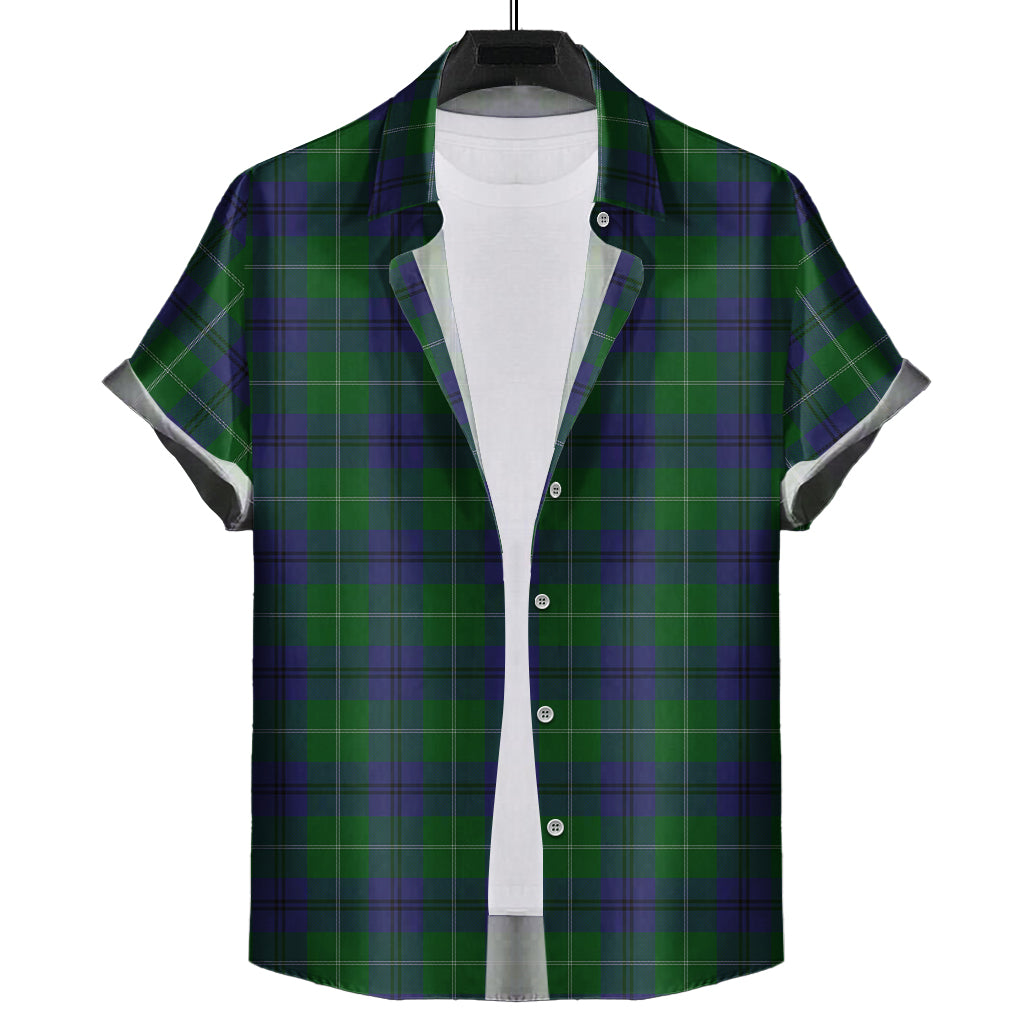 oliphant-tartan-short-sleeve-button-down-shirt