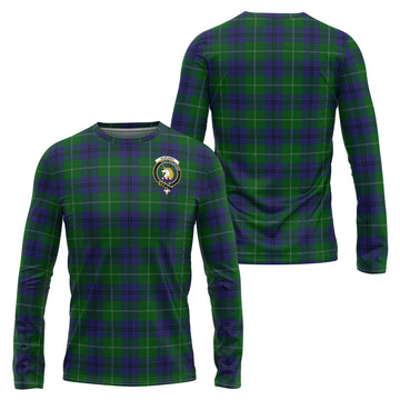 Oliphant Tartan Long Sleeve T-Shirt with Family Crest