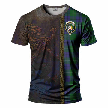 Oliphant Tartan Family Crest T-Shirt Alba Gu Brath Be Brave Lion Ancient Style Kid's Shirt - Tartan Vibes Clothing