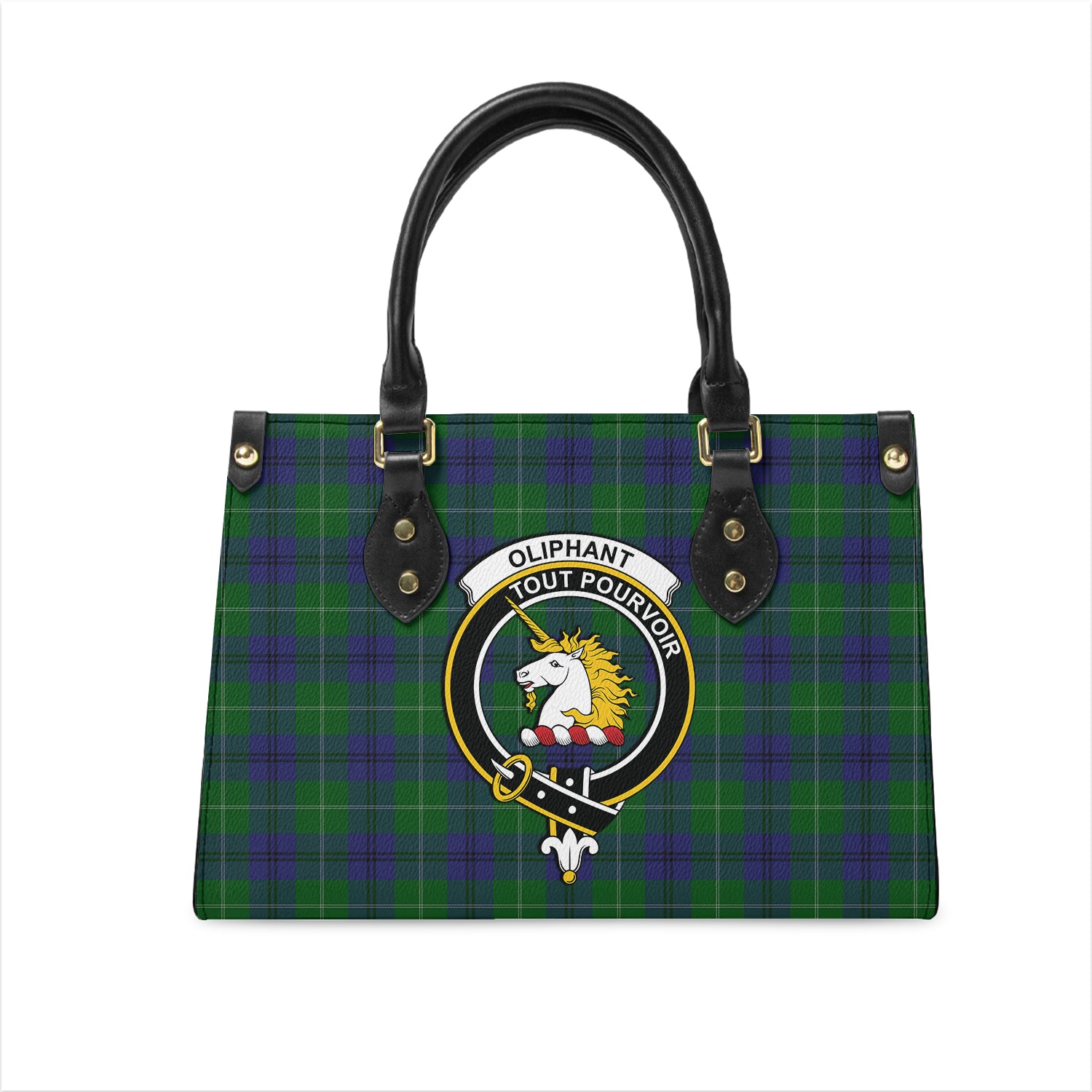 oliphant-tartan-leather-bag-with-family-crest