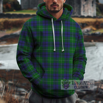Oliphant Tartan Cotton Hoodie Zip Hoodie - Tartan Vibes Clothing