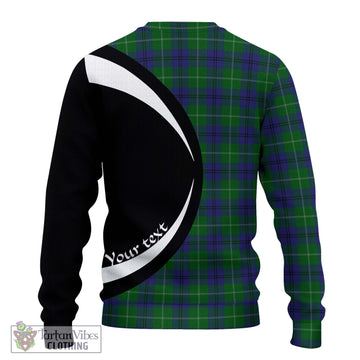Oliphant Tartan Ugly Sweater with Family Crest Circle Style - Tartan Vibes Clothing