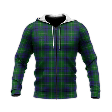 Oliphant Tartan Knitted Hoodie