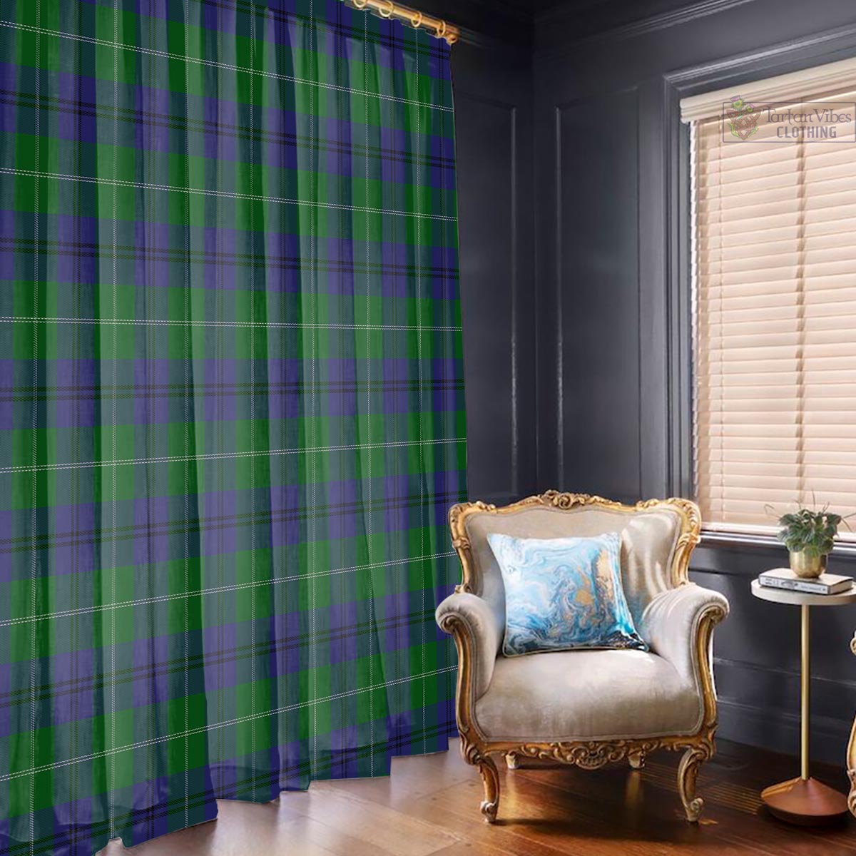 Oliphant Tartan Window Curtain - Tartan Vibes Clothing