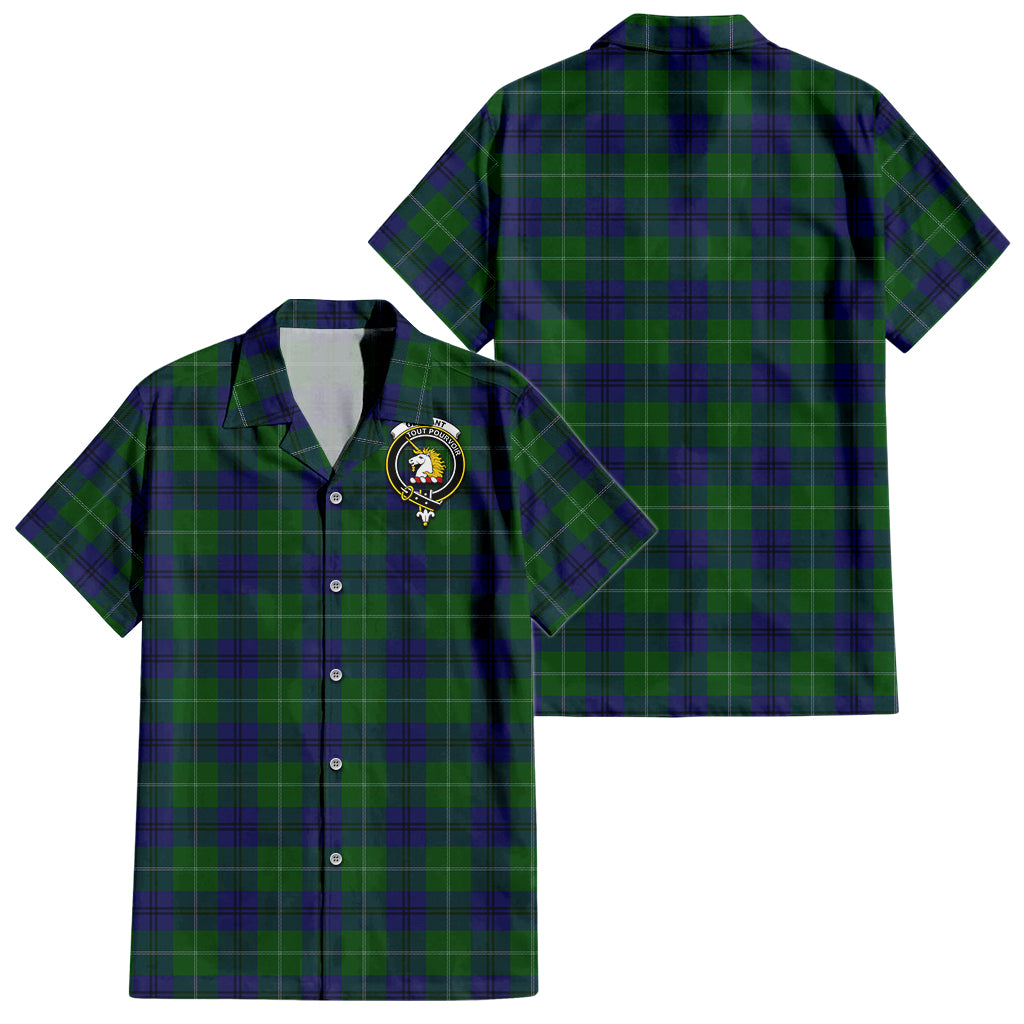 oliphant-tartan-short-sleeve-button-down-shirt-with-family-crest