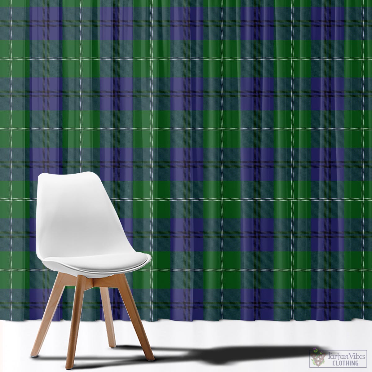 Oliphant Tartan Window Curtain - Tartan Vibes Clothing