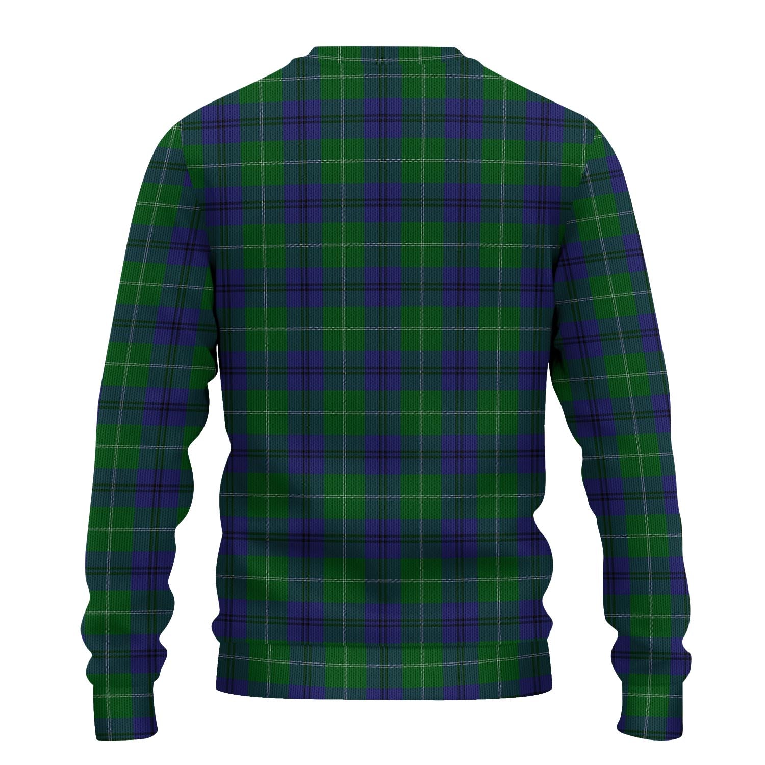 Oliphant Tartan Knitted Sweater with Family Crest - Tartanvibesclothing