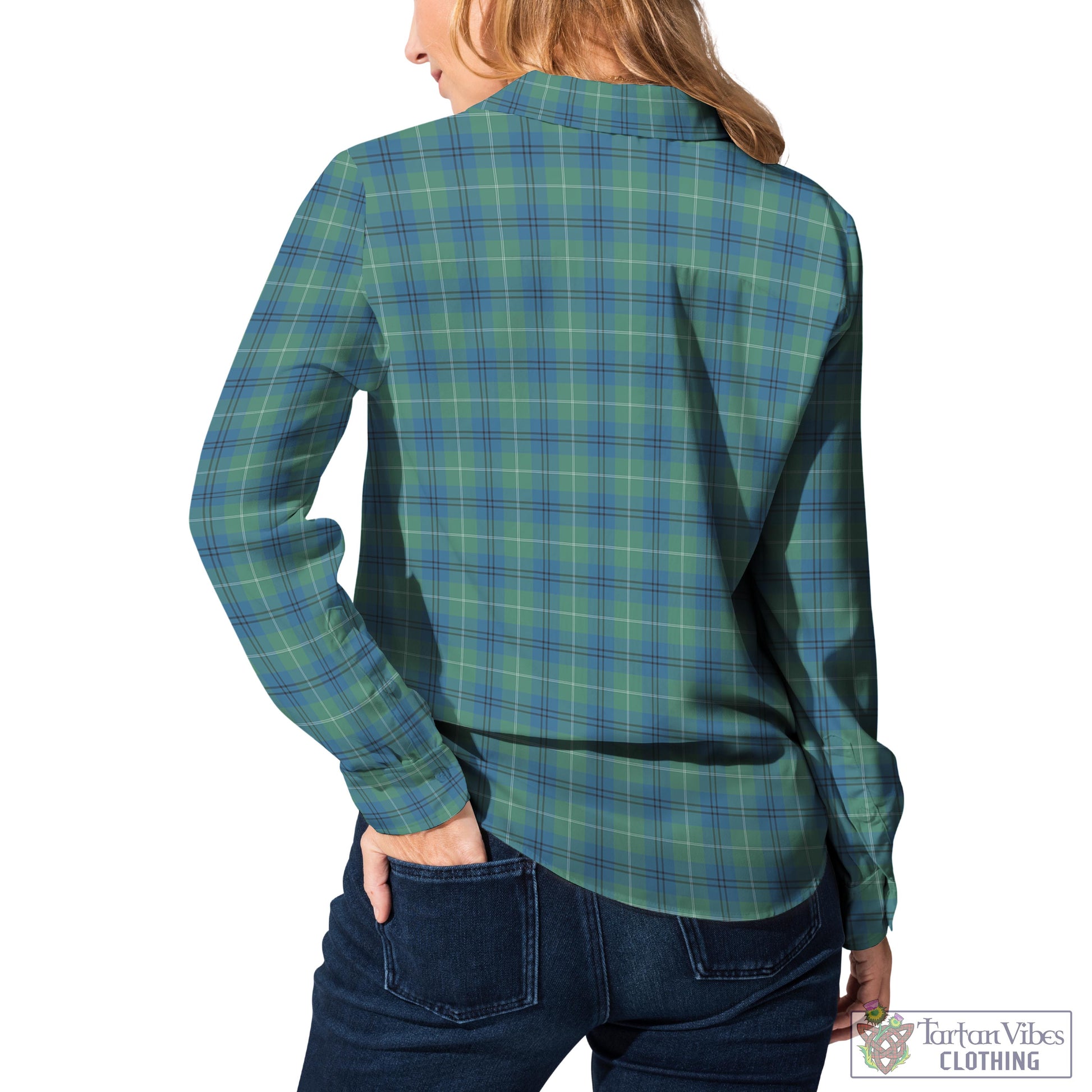 Oliphant Ancient Tartan Womens Casual Shirt