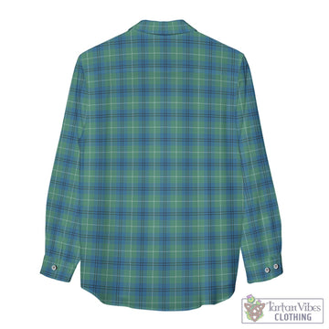 Oliphant Ancient Tartan Women's Casual Shirt with Family Crest