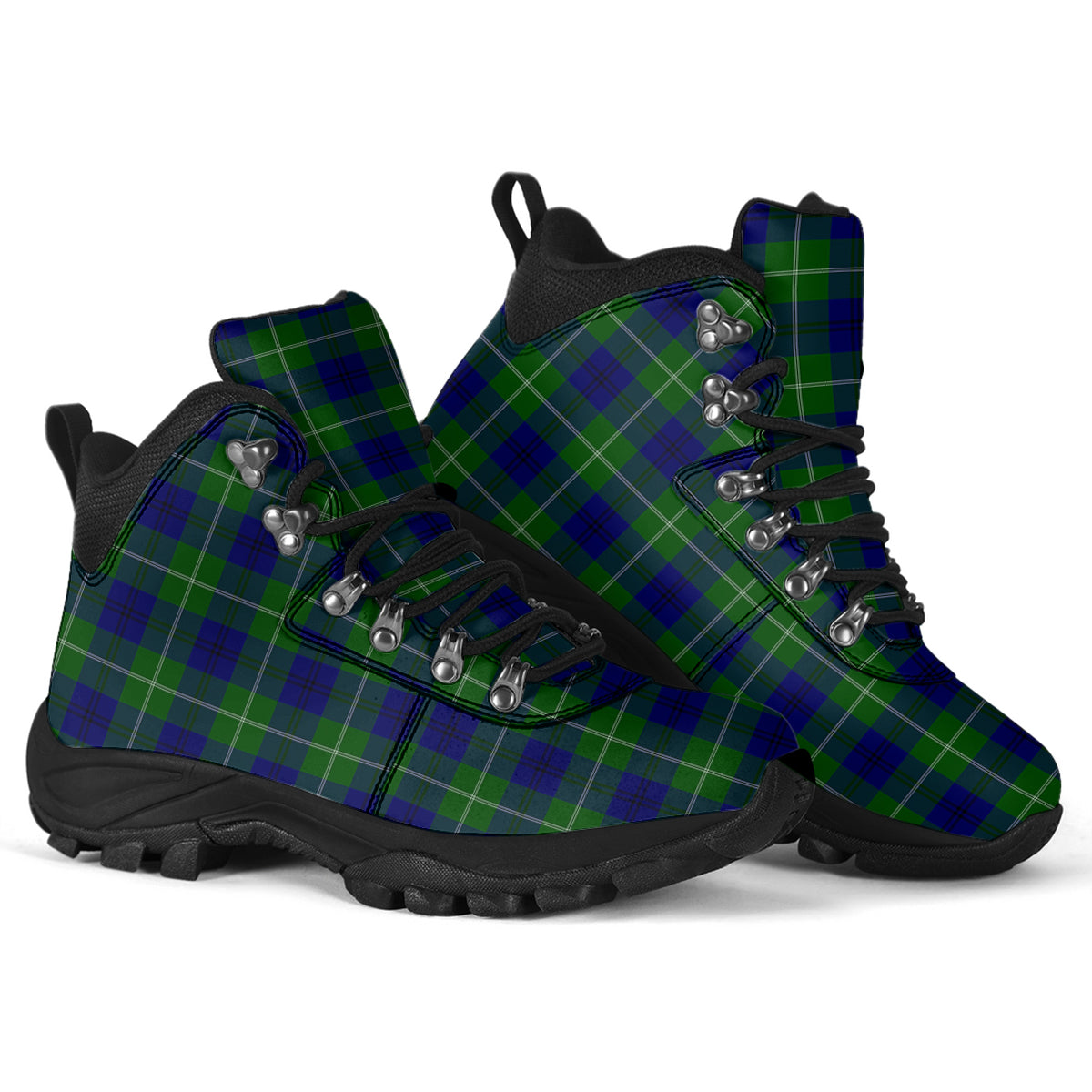 Oliphant Modern Tartan Alpine Boots - Tartanvibesclothing