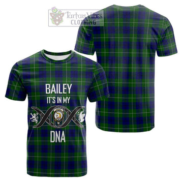 Oliphant Modern Tartan Cotton T-shirt with Family Crest DNA In Me Style