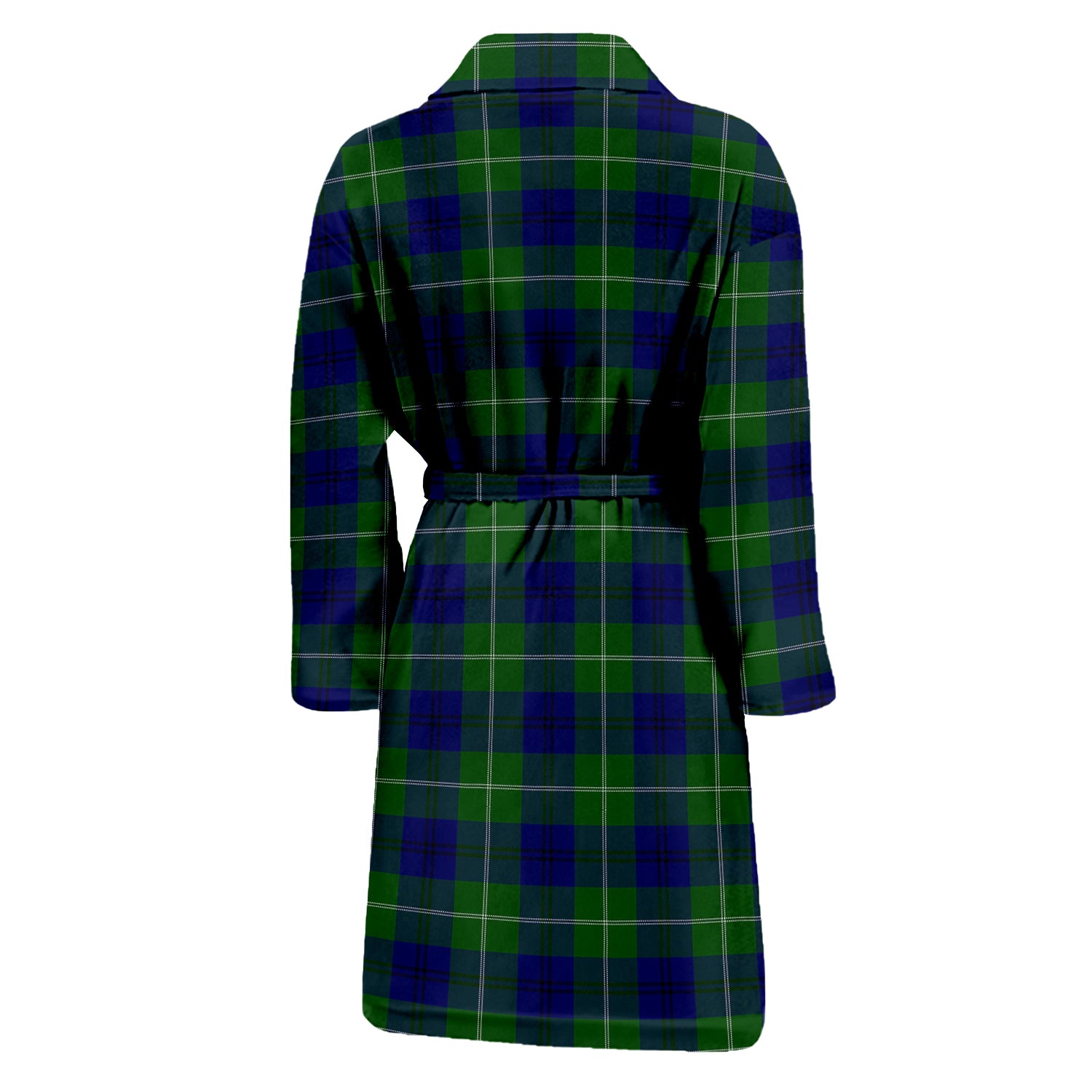 Oliphant Modern Tartan Bathrobe with Family Crest - Tartan Vibes Clothing