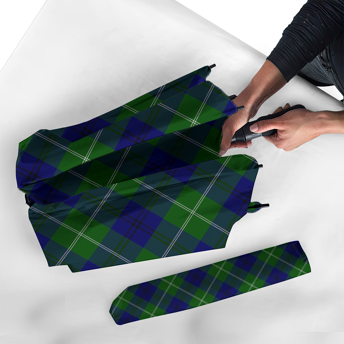 Oliphant Modern Tartan Umbrella - Tartanvibesclothing