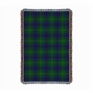 Oliphant Tartan Woven Blanket S 43 x 67 inches 110 x 170cm - Tartan Vibes Clothing