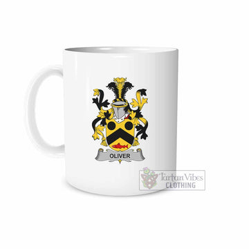 Oliver Irish Clan Coat of Arms Ceramic Mug