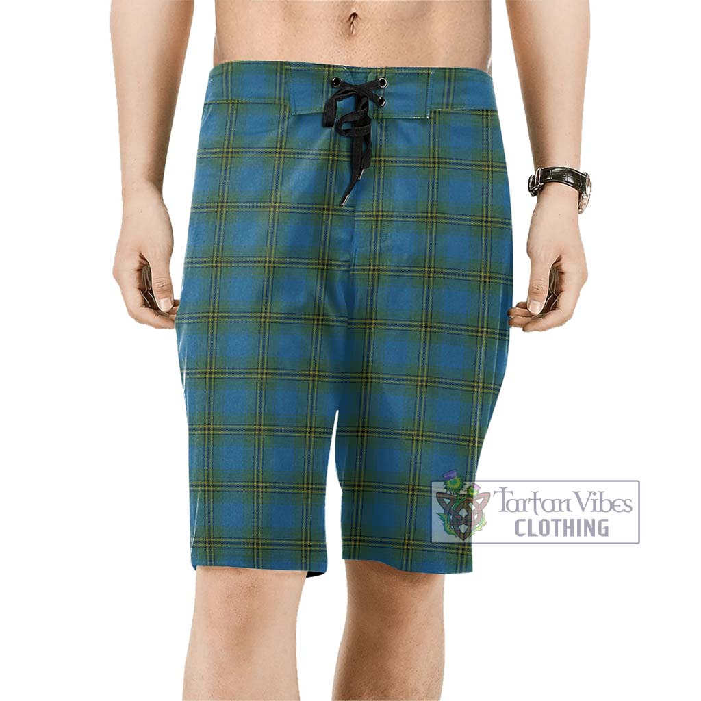 Oliver Tartan Men's Board Shorts Men - Tartan Vibes Clothing
